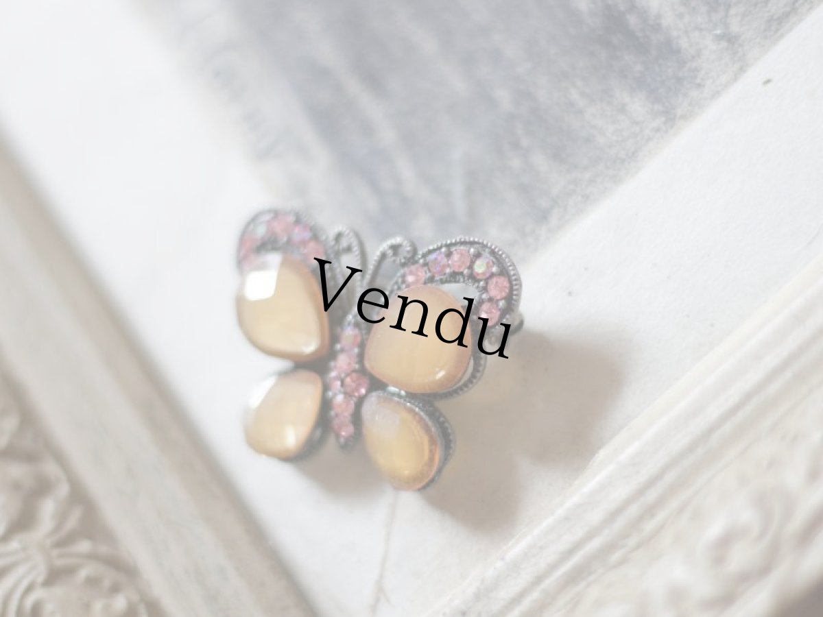 画像4: アンティーク蝶のブローチ (4)