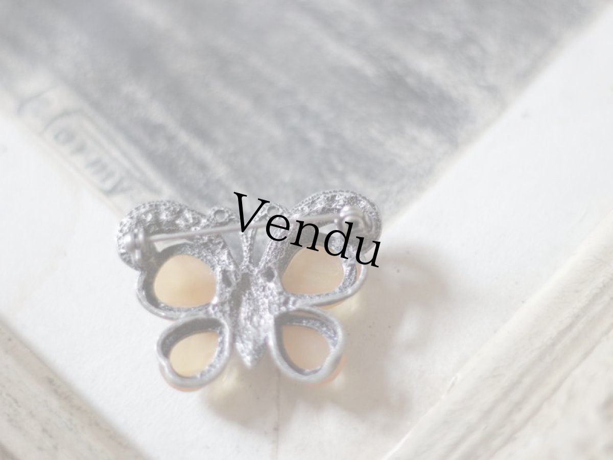 画像5: アンティーク蝶のブローチ (5)