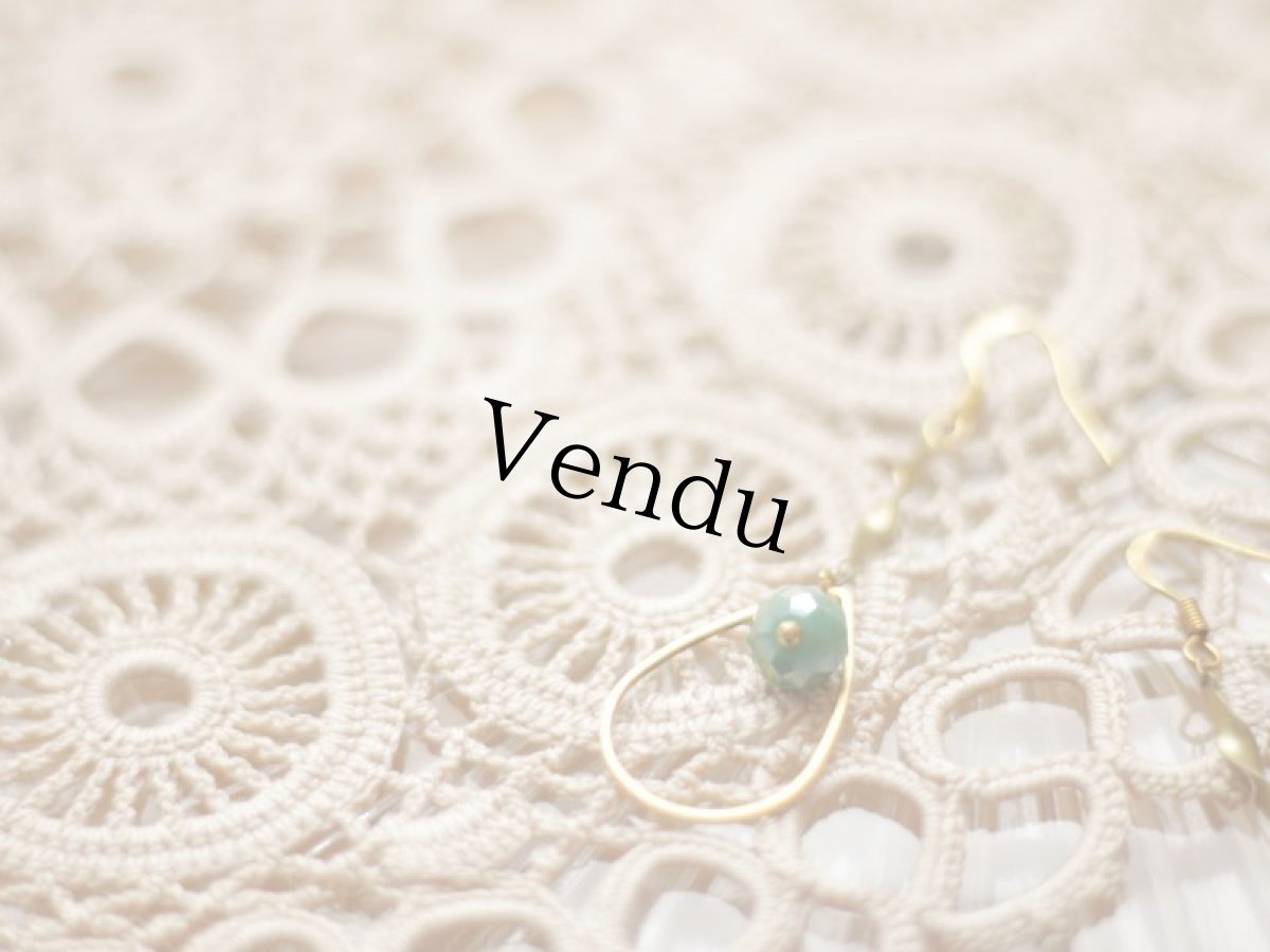 画像3: bRigitte:ピアス K10/ヨーロッパヴィンテージ (3)