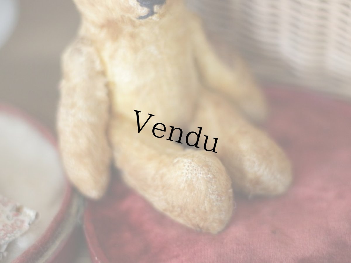 画像6: Antique Mini Bear 5.5in/フランス蚤の市 (6)