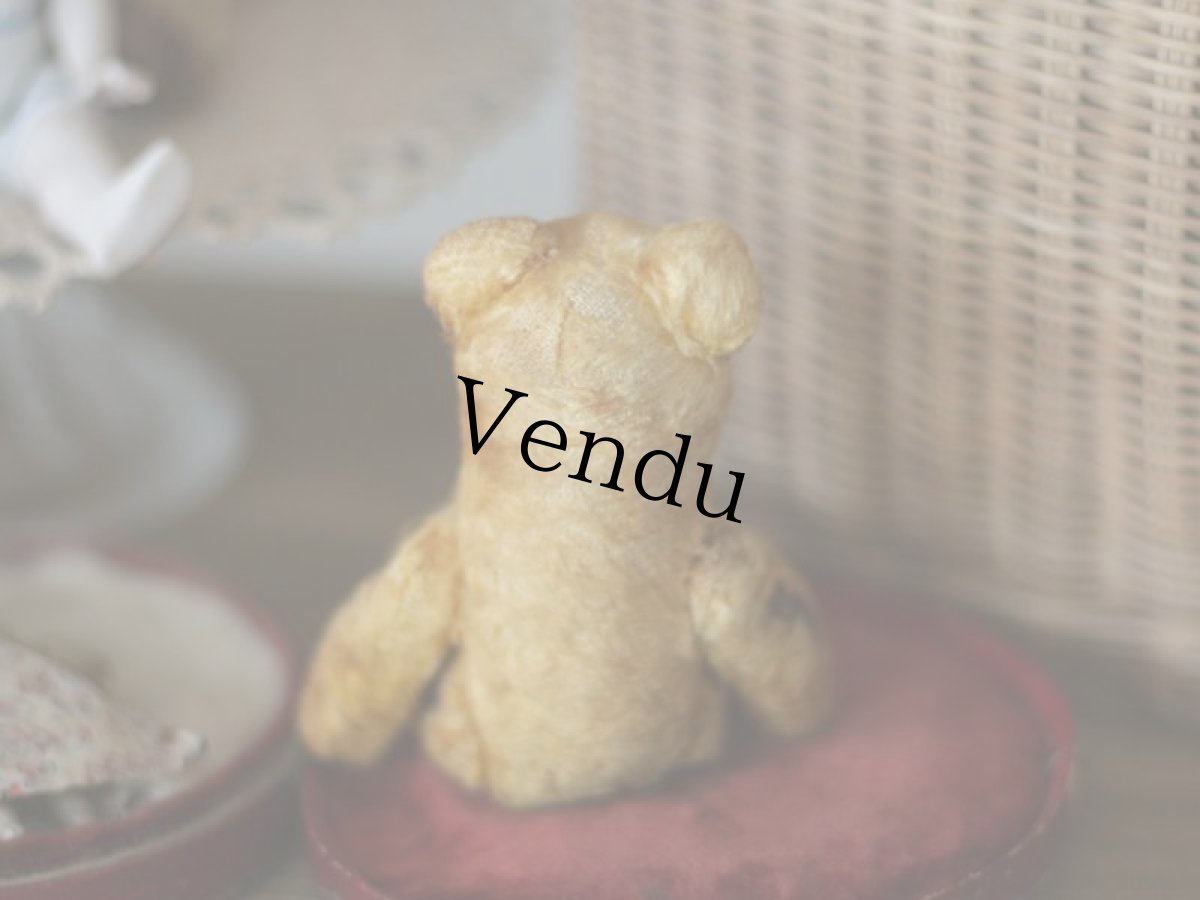 画像8: Antique Mini Bear 5.5in/フランス蚤の市 (8)