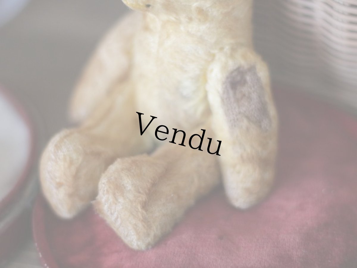画像7: Antique Mini Bear 5.5in/フランス蚤の市 (7)
