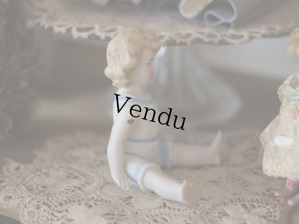 画像8: ブロンドモールドヘアの美しい少女 5.5in/Germany (8)