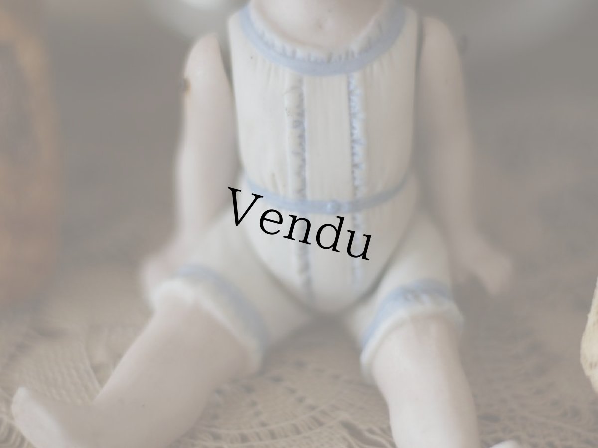 画像3: ブロンドモールドヘアの美しい少女 5.5in/Germany (3)