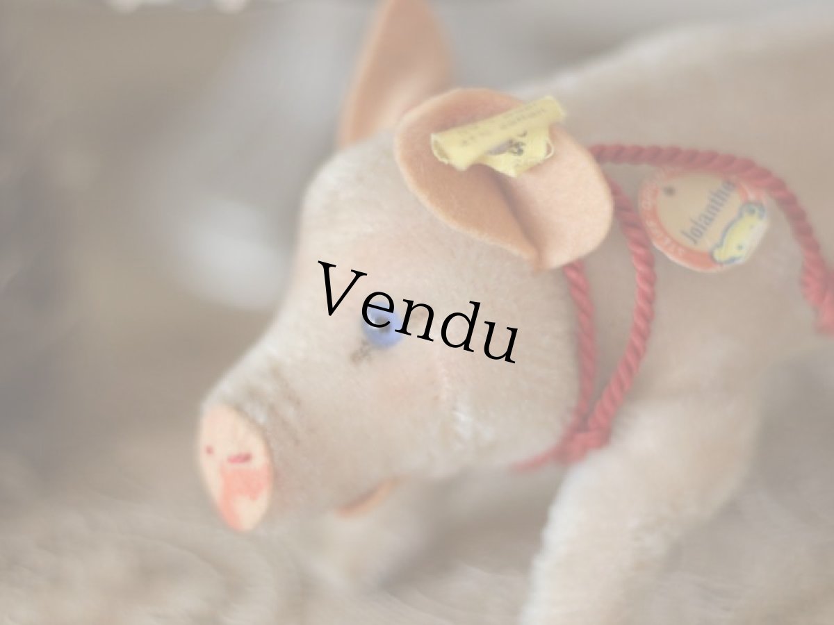 画像3: Antique Steiff Jolanthe Pig/ヨーロッパ蚤の市 (3)