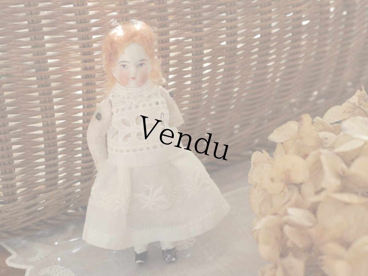 画像8: フローズンタイプのブロンドヘアの少女 4in/Germany (8)