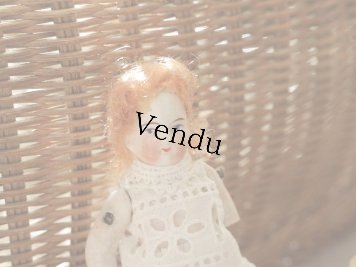 画像2: フローズンタイプのブロンドヘアの少女 4in/Germany (2)