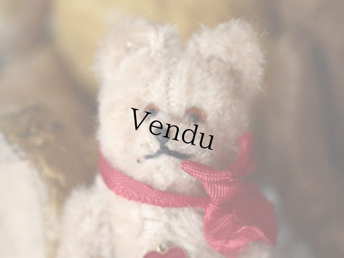 画像2: Antique Mini Berg Bear 4in/Austria (2)