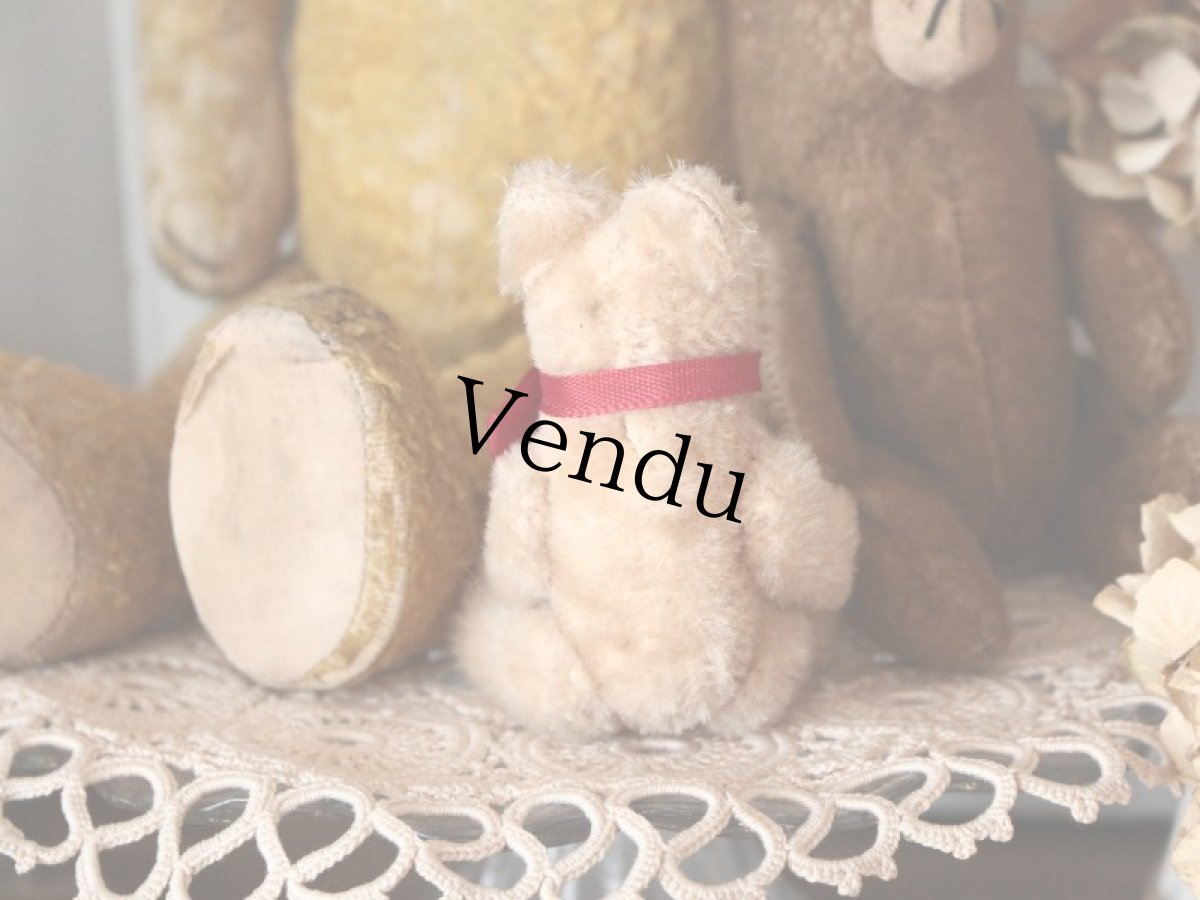 画像7: Antique Mini Berg Bear 4in/Austria (7)