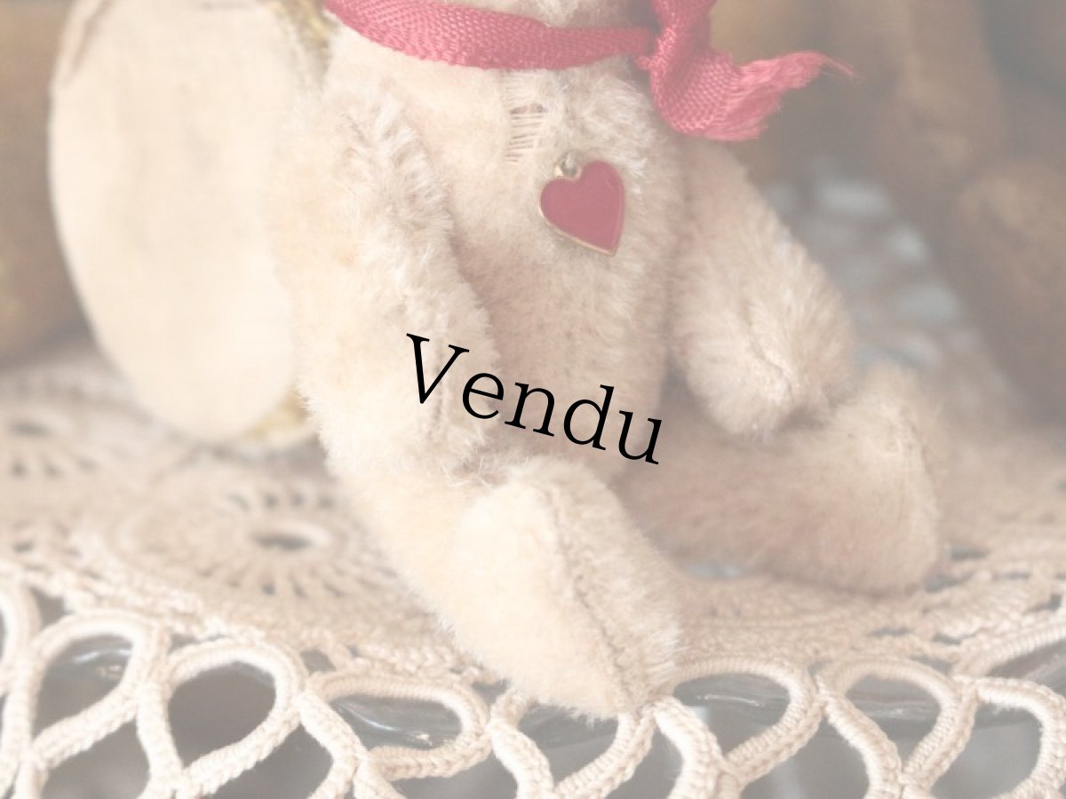 画像4: Antique Mini Berg Bear 4in/Austria (4)