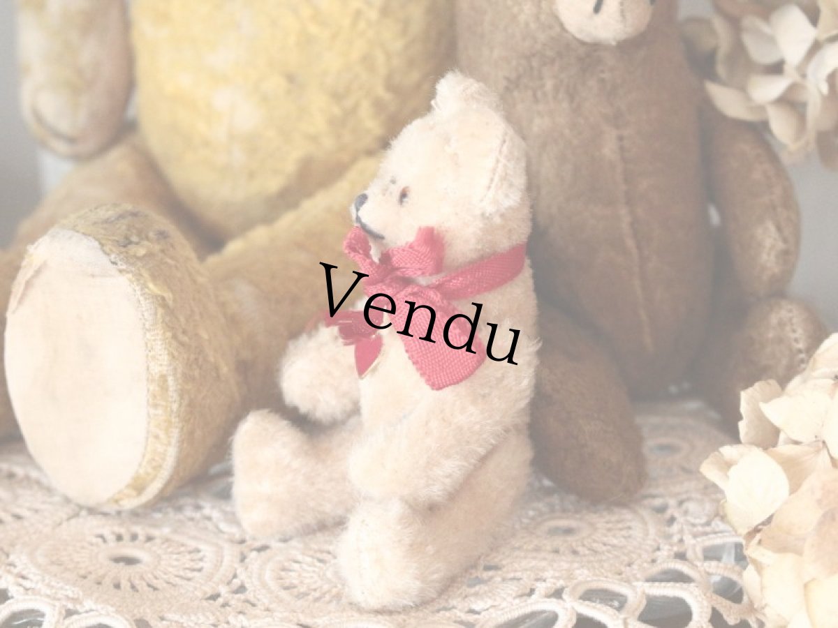 画像5: Antique Mini Berg Bear 4in/Austria (5)