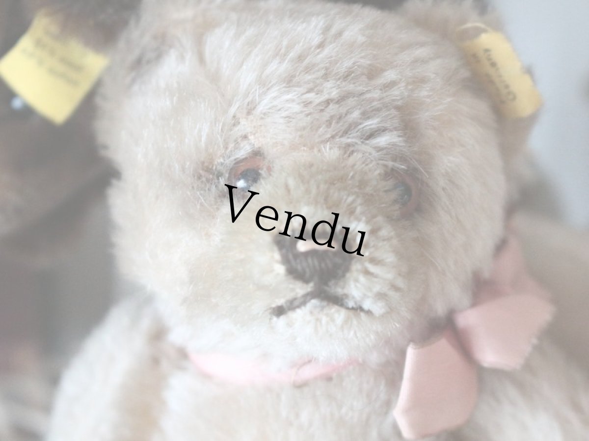 画像2: RARE!! Antique Steiff Jackie Baby Bear/ 蚤の市 (2)