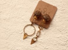 画像3: bRigitte:イヤリング KB17B/フランスヴィンテージ (3)
