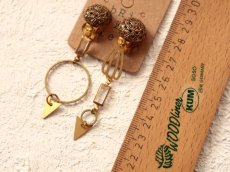 画像6: bRigitte:イヤリング KB17B/フランスヴィンテージ (6)
