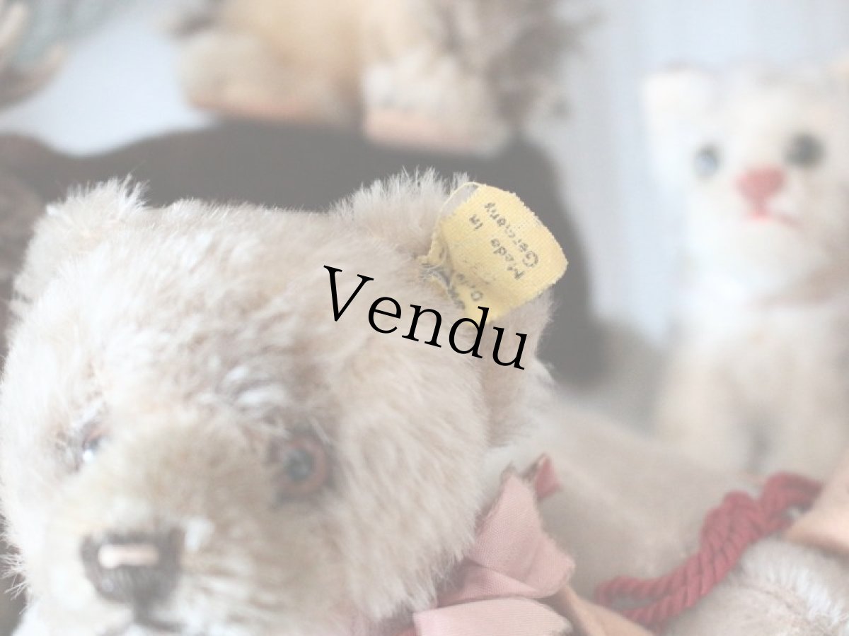 画像9: RARE!! Antique Steiff Jackie Baby Bear/ 蚤の市 (9)