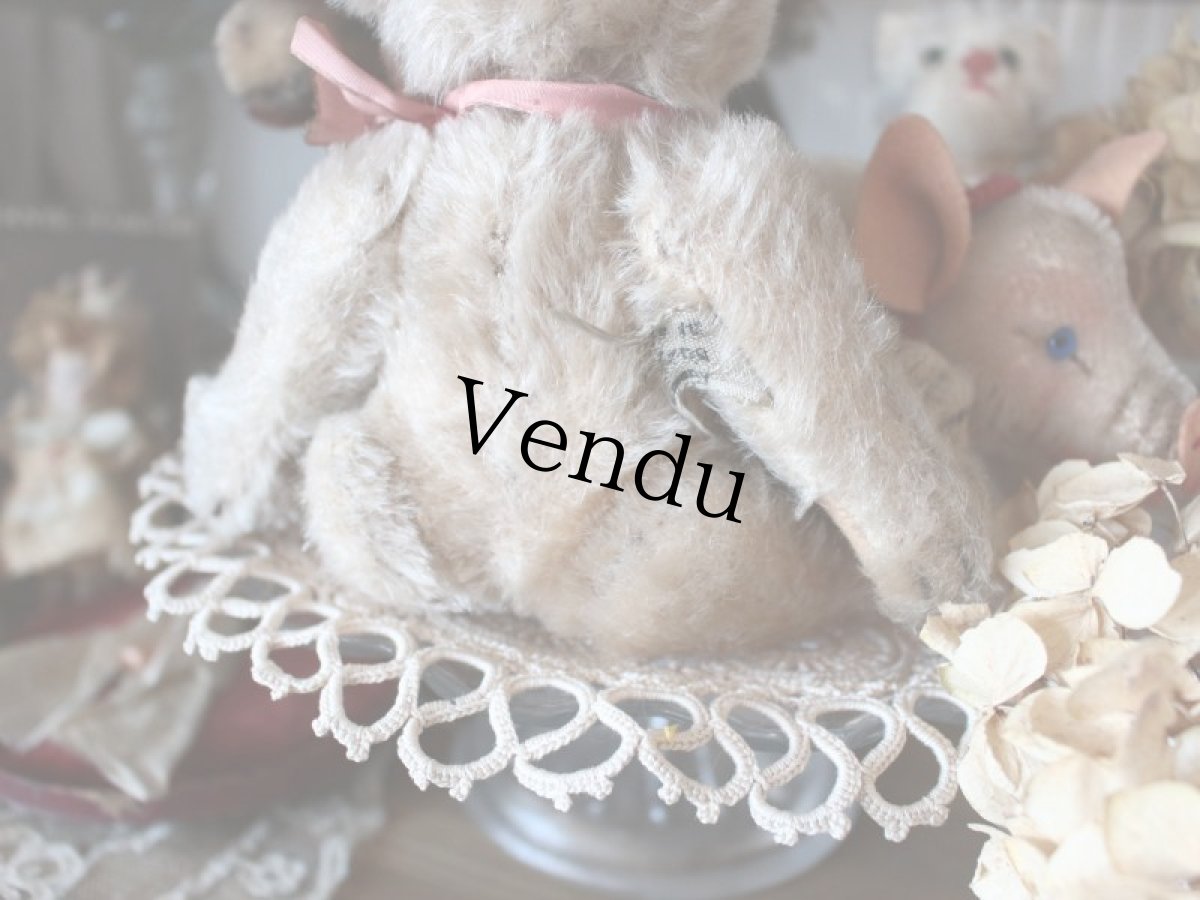 画像8: RARE!! Antique Steiff Jackie Baby Bear/ 蚤の市 (8)