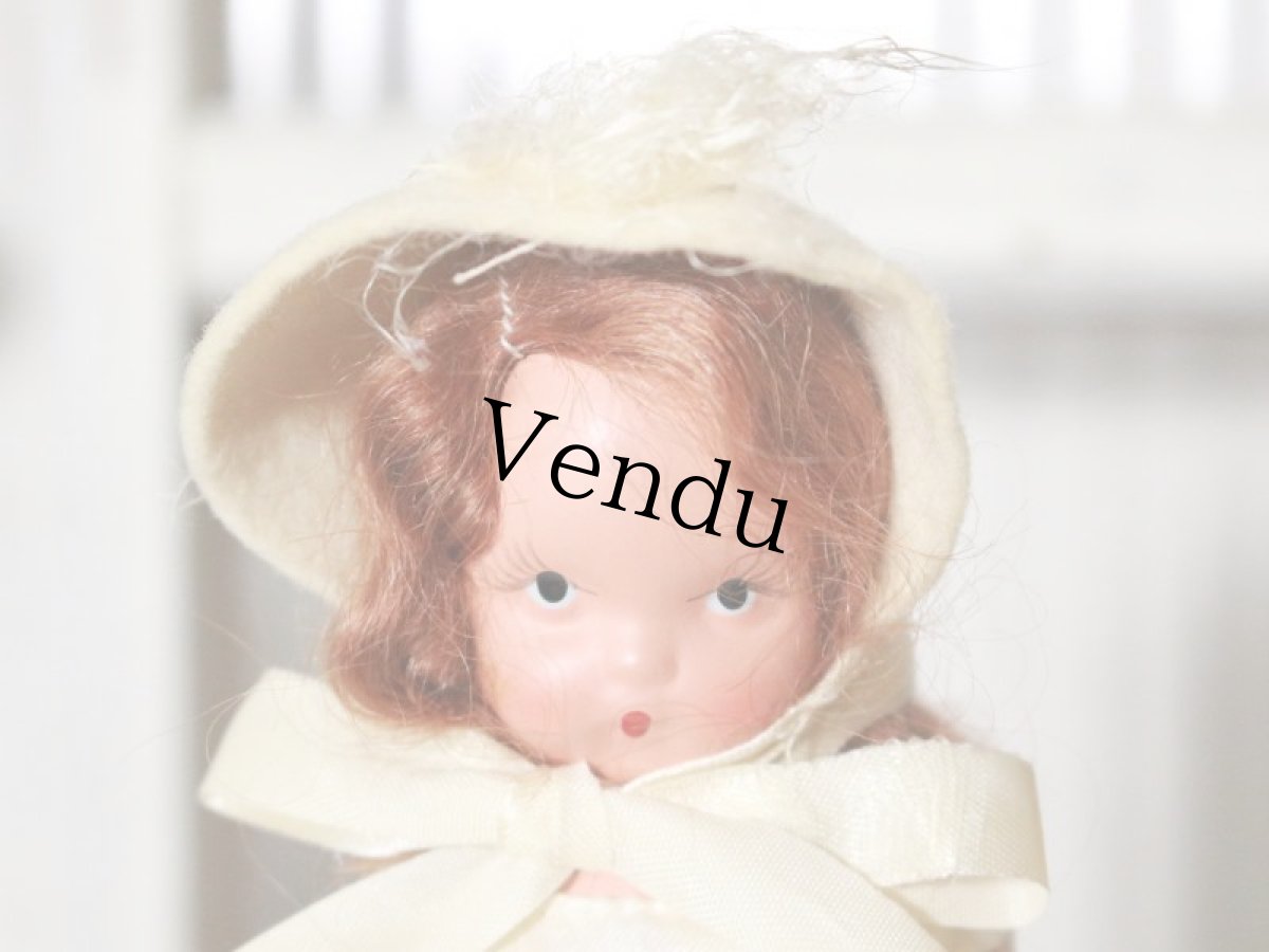 画像2: Nancy Ann Story Book White Dress/ナンシー アン ドール (2)