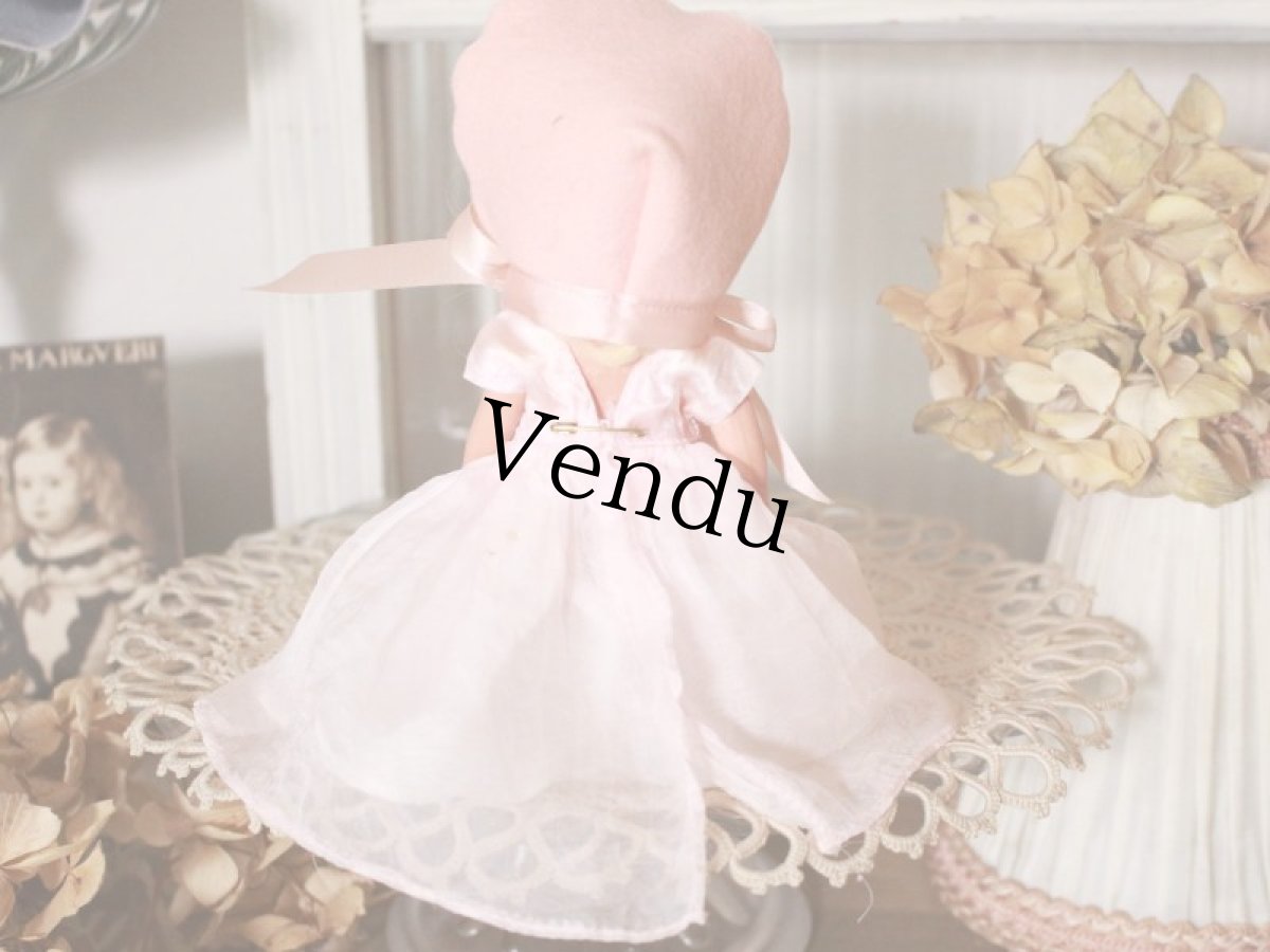 画像6: Nancy Ann Story Book Pink Dress/ナンシー アン ドール (6)