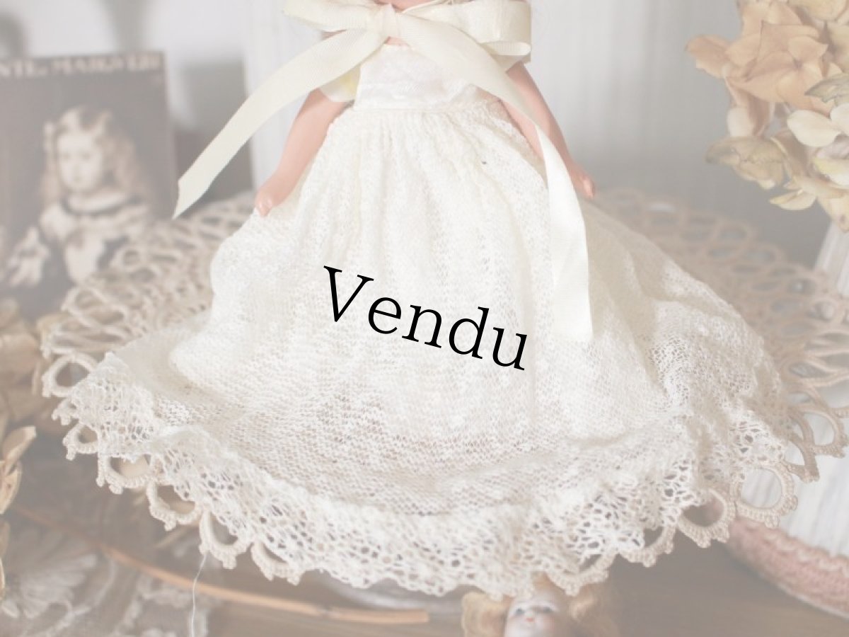 画像5: Nancy Ann Story Book White Dress/ナンシー アン ドール (5)