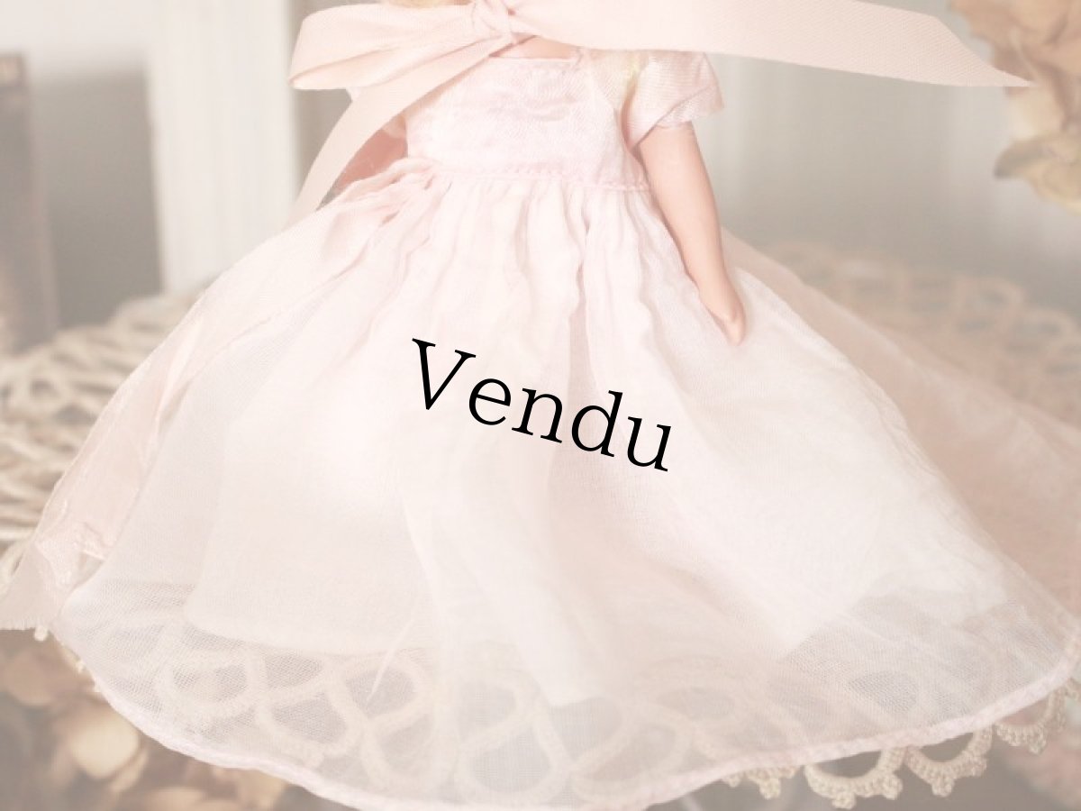 画像5: Nancy Ann Story Book Pink Dress/ナンシー アン ドール (5)