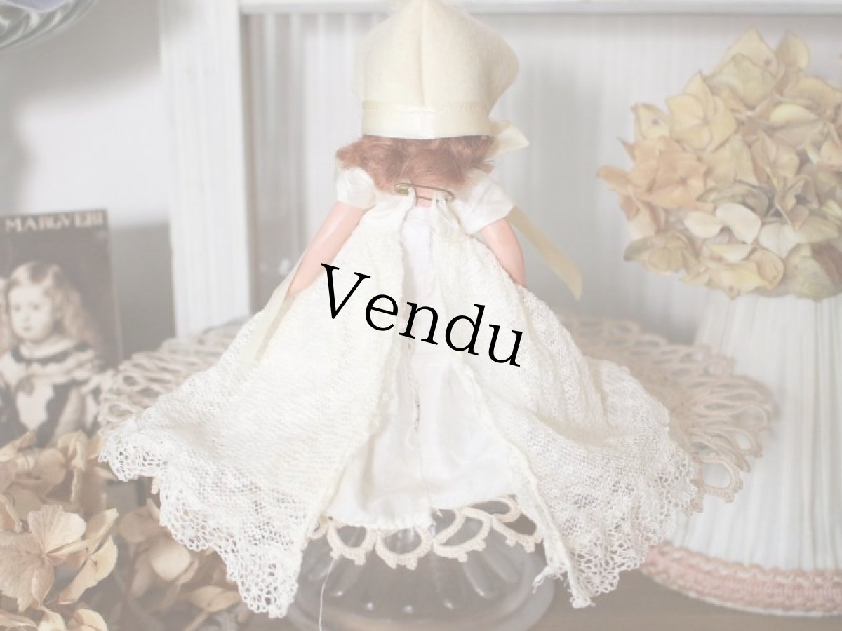 画像6: Nancy Ann Story Book White Dress/ナンシー アン ドール (6)