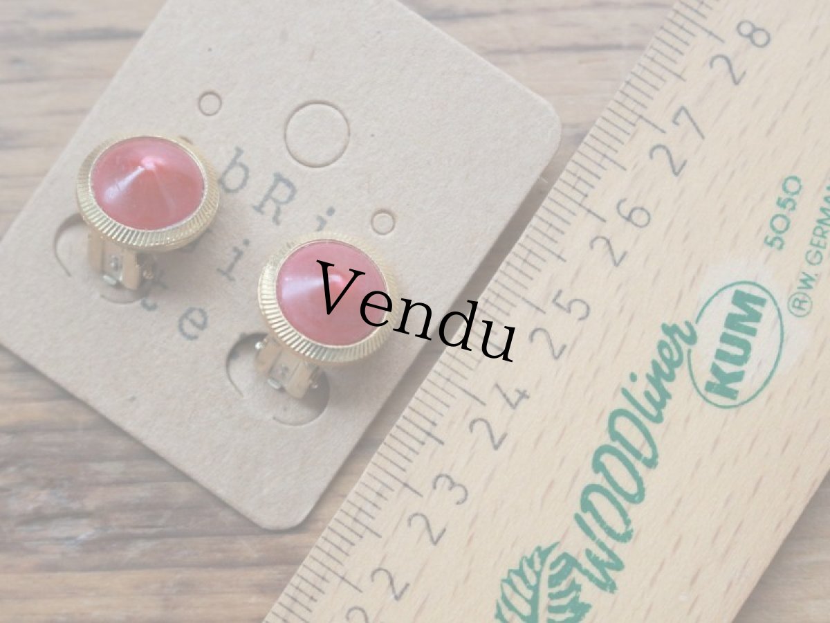 画像5: bRigitte:イヤリング KB18A-B/ヨーロッパヴィンテージ (5)