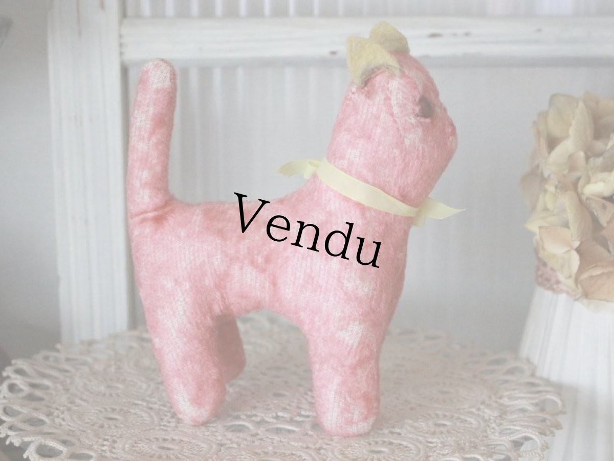 画像5: Antique Pink Cat  (5)
