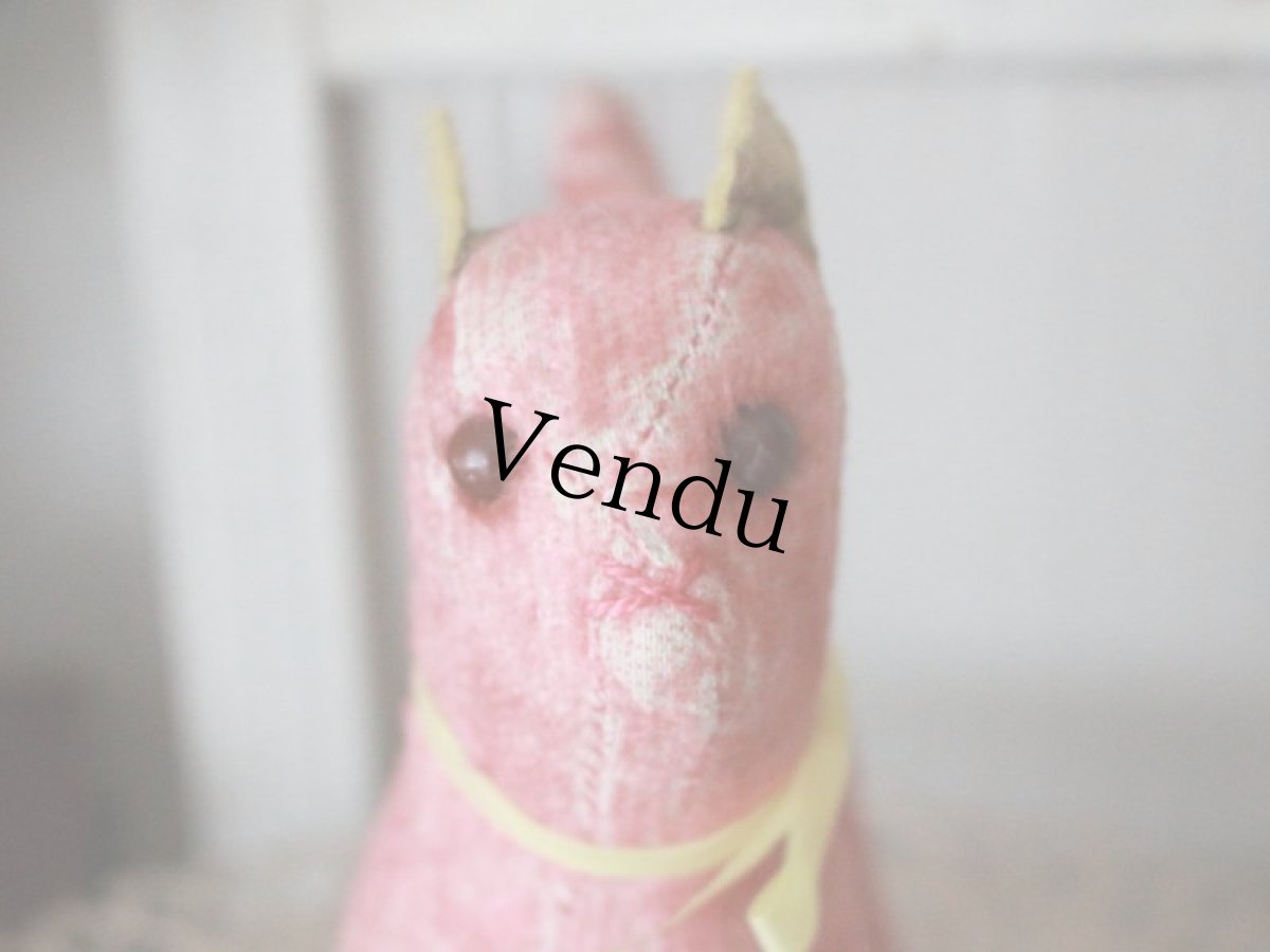 画像2: Antique Pink Cat  (2)