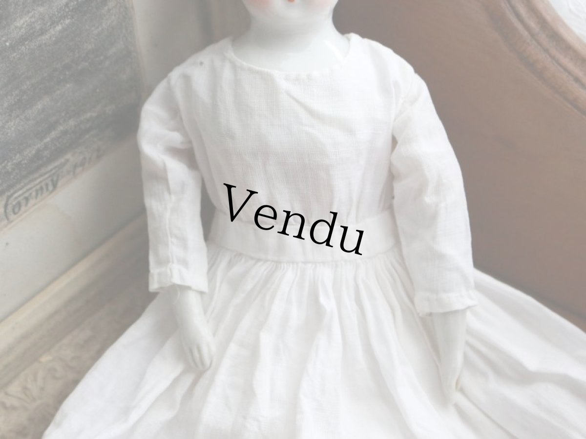 画像3: RARE! China Head Doll 10 1/2 in /クラシックスタイルヘッド (3)