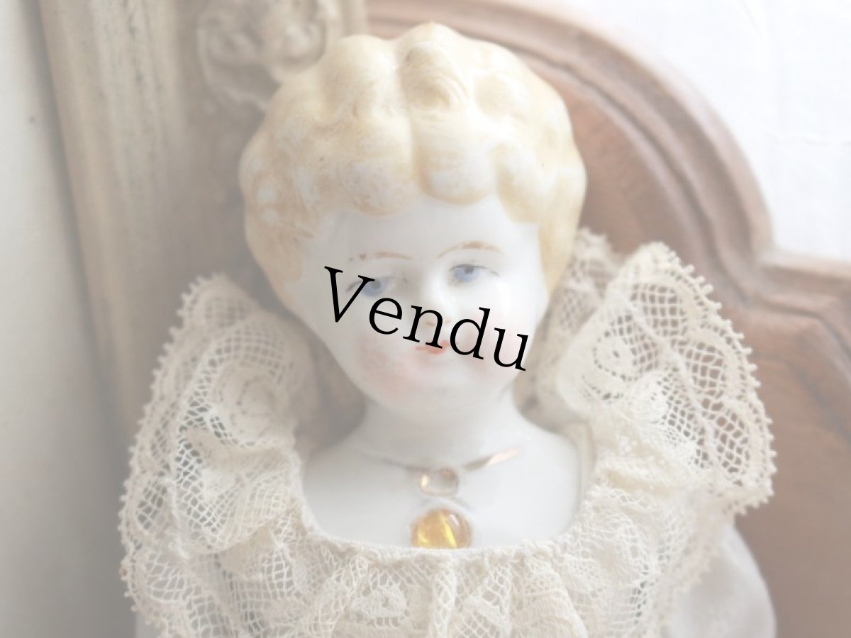 画像2: China Head Doll 9in /ジュエルショルダーヘッド (2)
