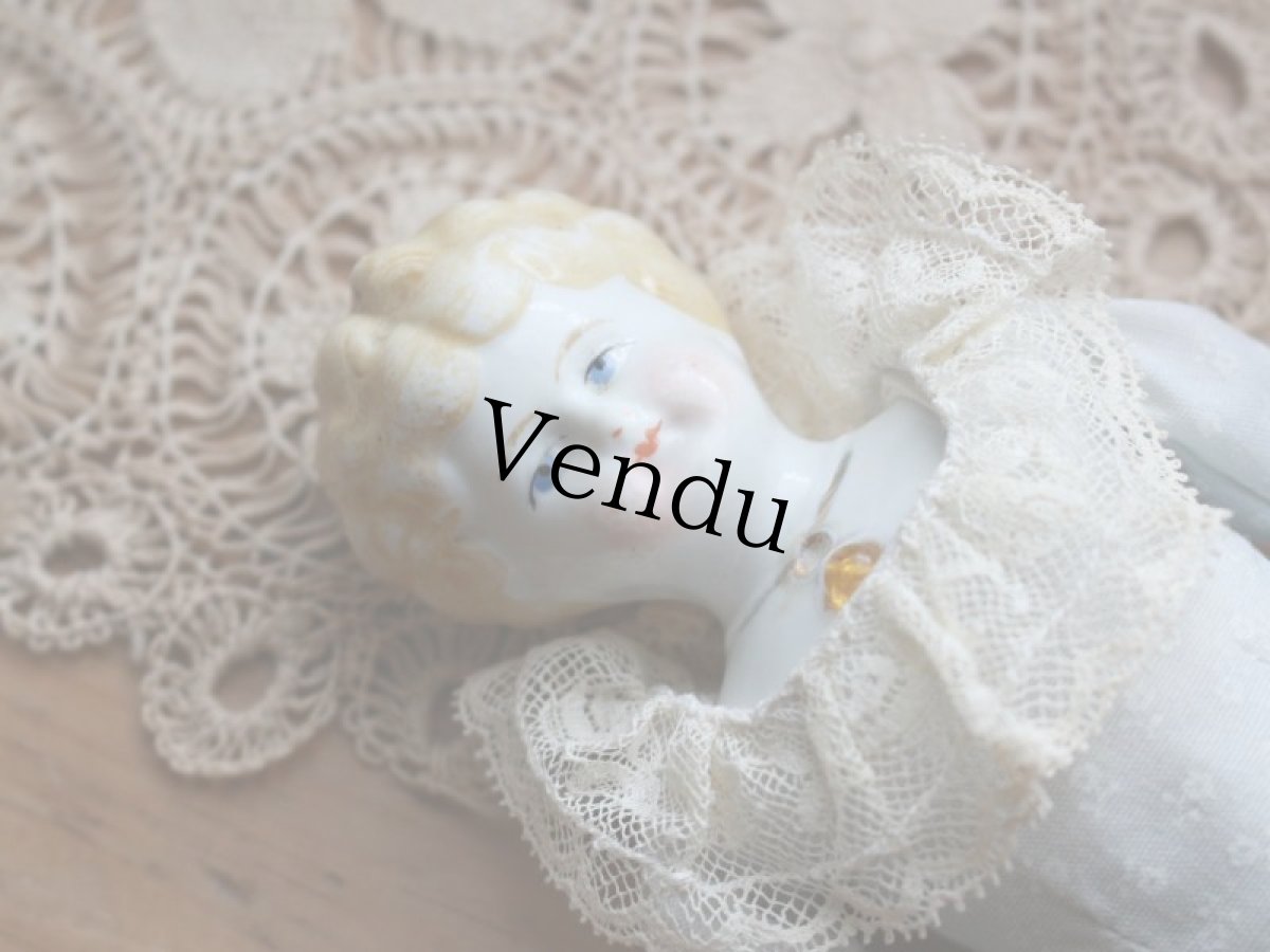 画像3: China Head Doll 9in /ジュエルショルダーヘッド (3)