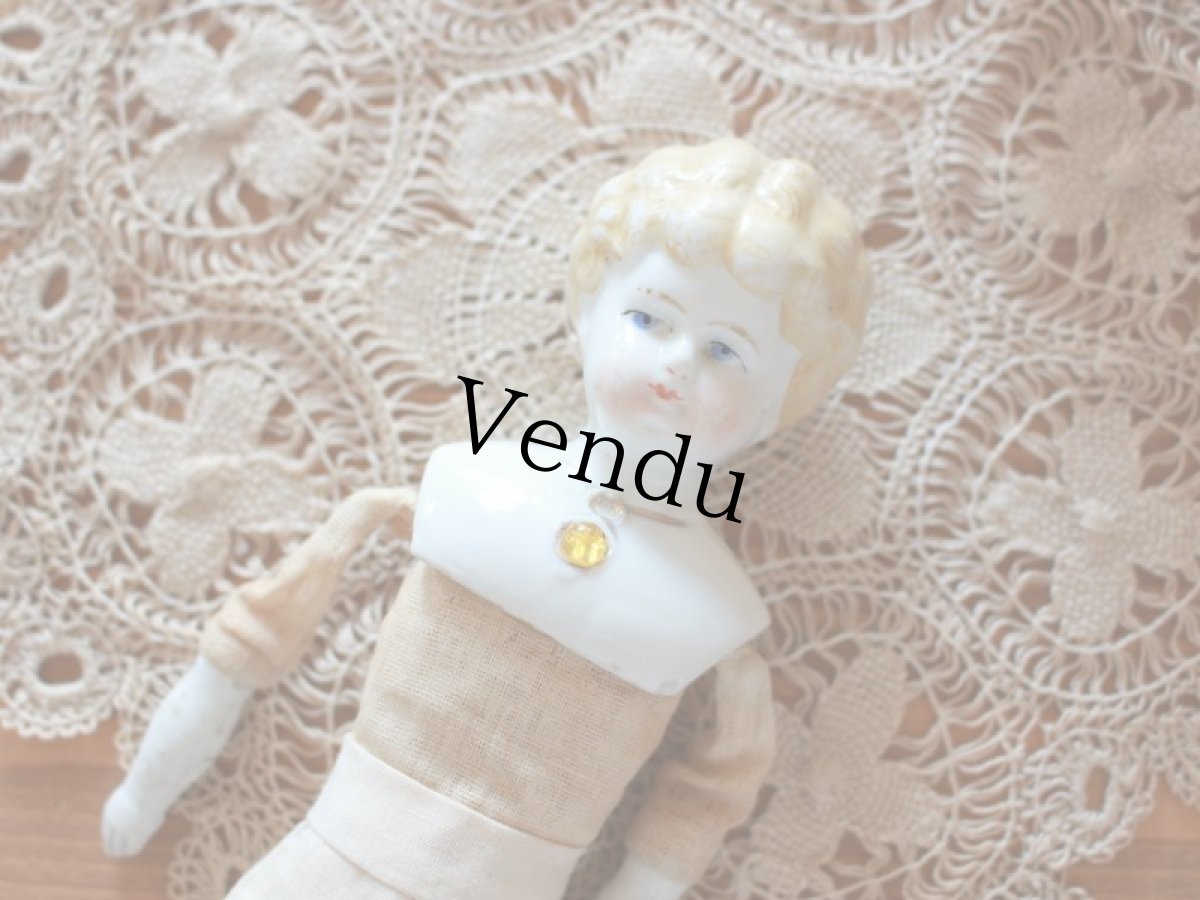 画像7: China Head Doll 9in /ジュエルショルダーヘッド (7)