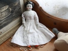 画像1: RARE! China Head Doll 10 1/2 in /クラシックスタイルヘッド (1)