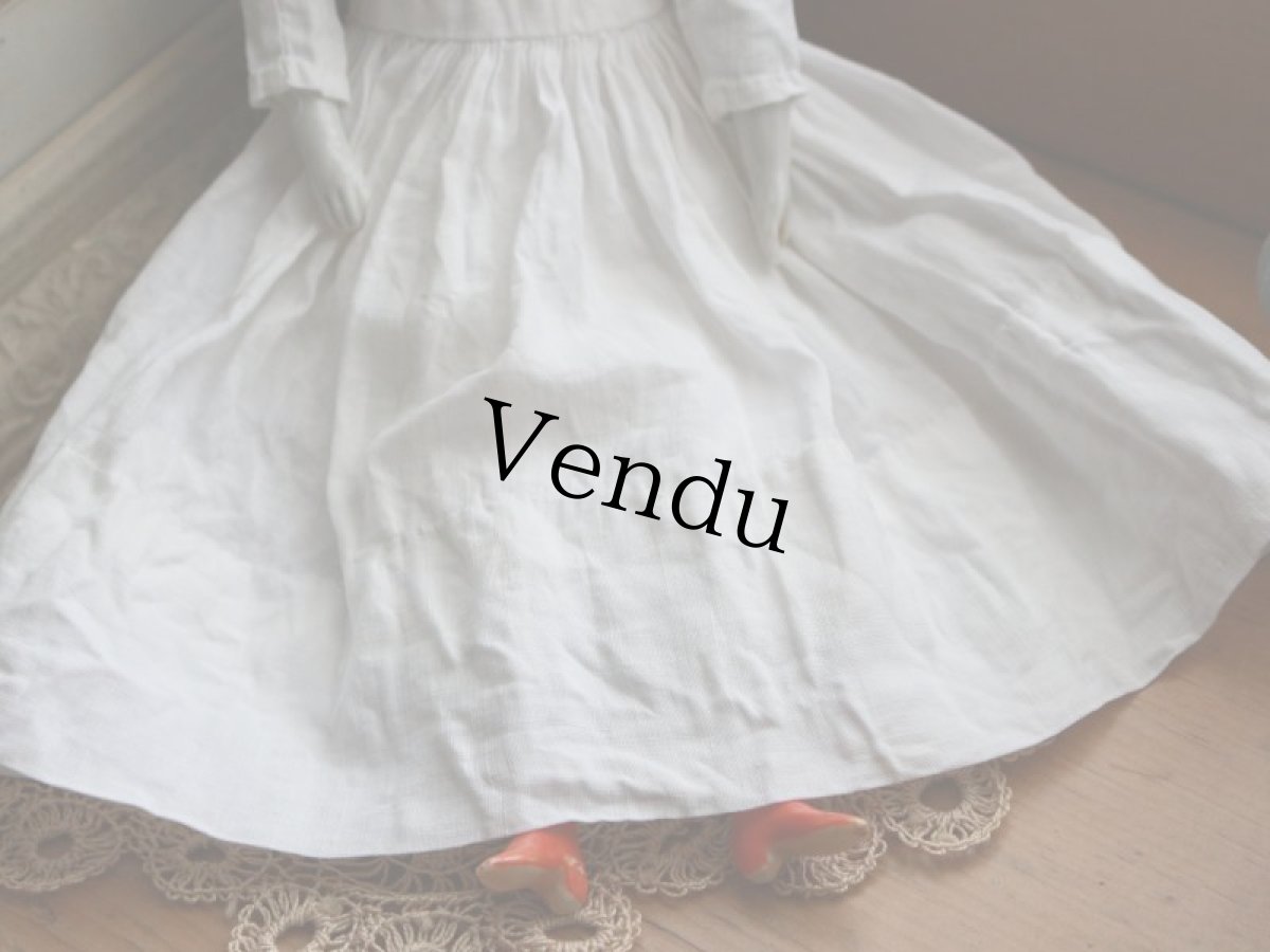 画像4: RARE! China Head Doll 10 1/2 in /クラシックスタイルヘッド (4)