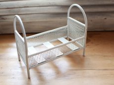 画像3: Antique Doll House Bed /Germany (3)