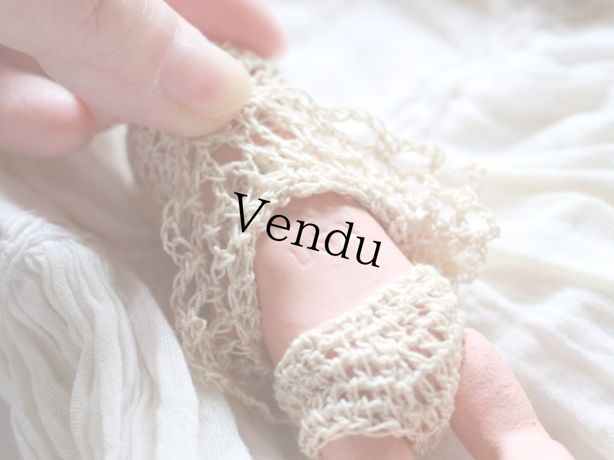 画像7: Nancy Ann Storybook Baby K&H Bisque Doll/Wood Cradle/Original Box/RARE Pamphlet /A (7)