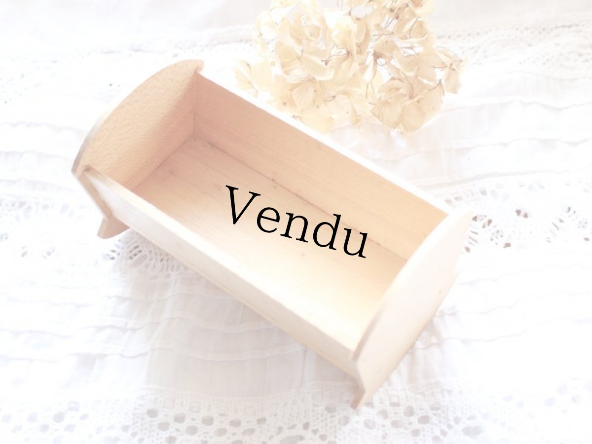 画像7: Nancy Ann Storybook Baby K&H Bisque Doll/Wood Cradle/Original Box/RARE Pamphlet /B (7)