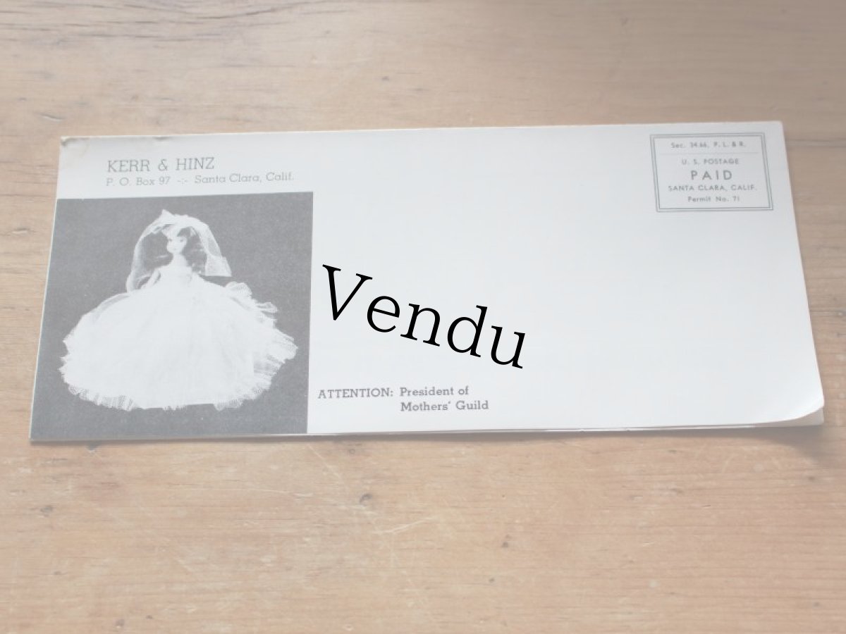 画像12: Nancy Ann Storybook Baby K&H Bisque Doll/Wood Cradle/Original Box/RARE Pamphlet /A (12)