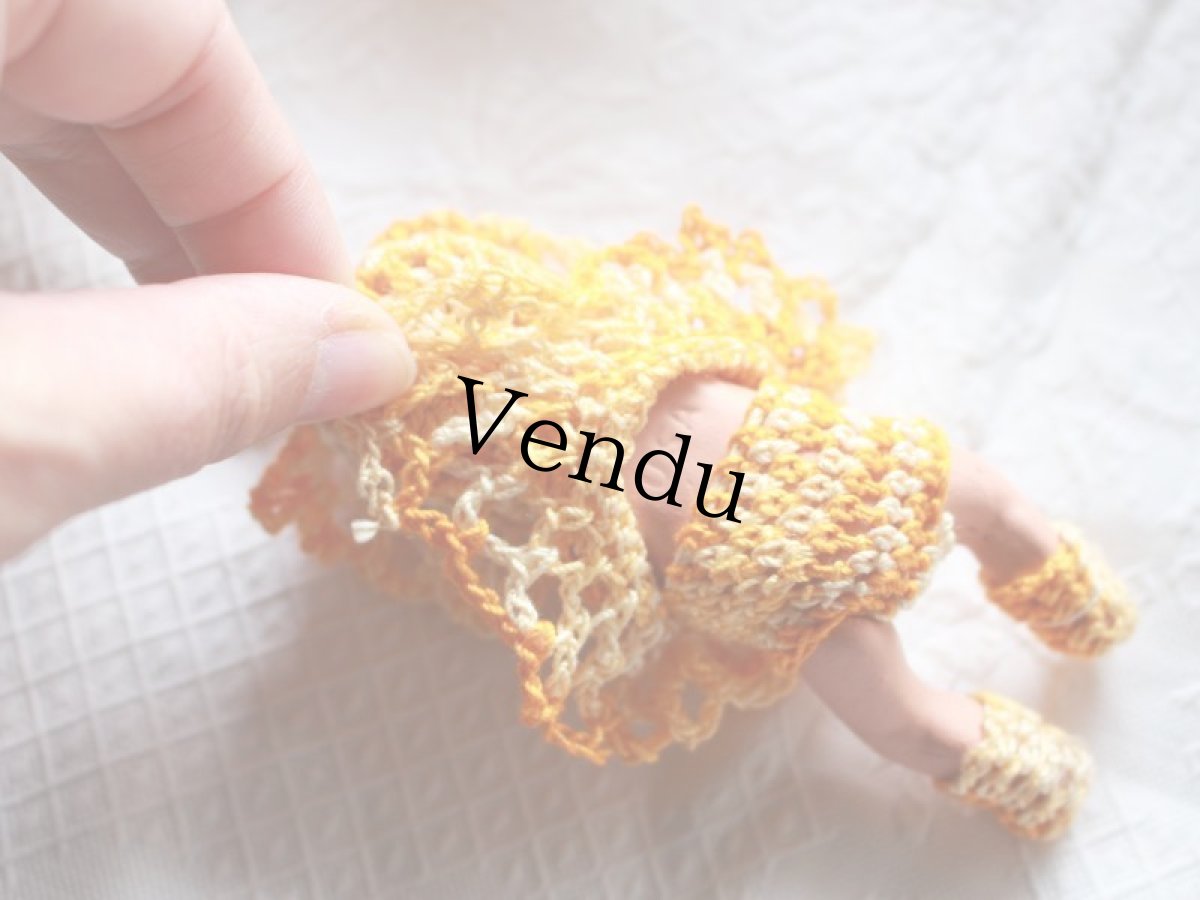 画像4: Tさま専用カート//Nancy Ann Storybook Baby K&H Bisque Doll/Wood Cradle/Original Box/ 【オークション出品】 (4)