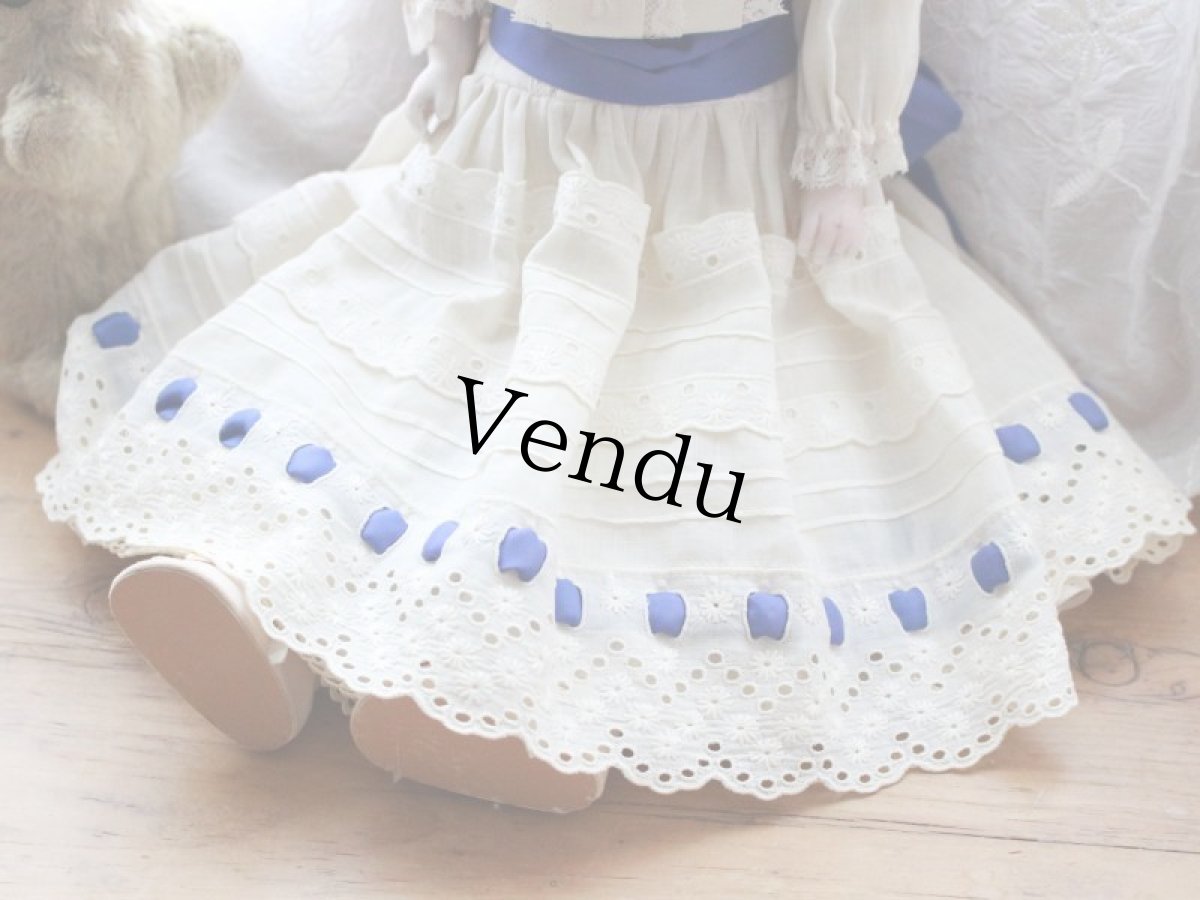 画像6: Kestner Kid body /Blue Sleep Eye / 17in/Germany (6)