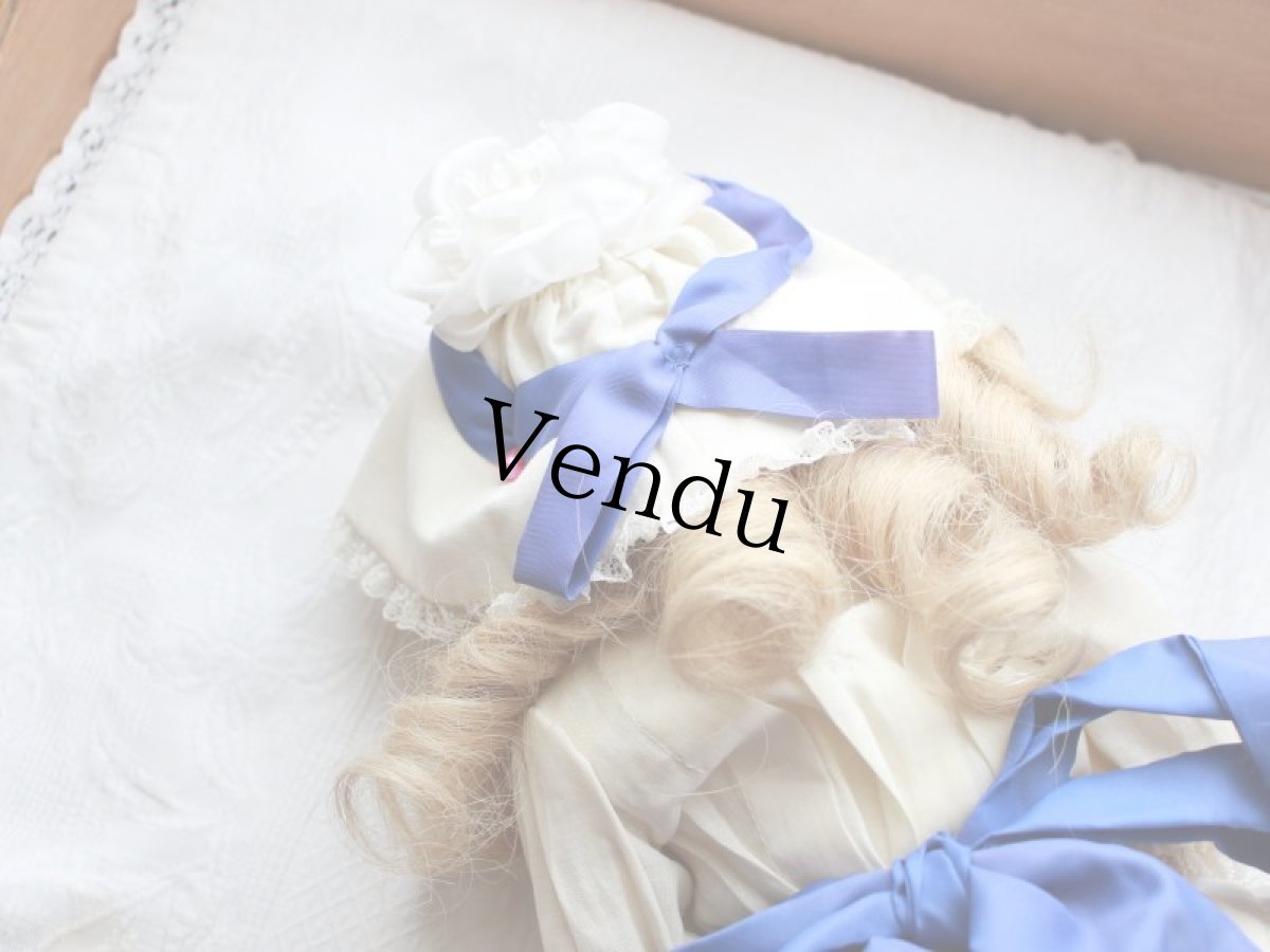 画像11: Kestner Kid body /Blue Sleep Eye / 17in/Germany (11)