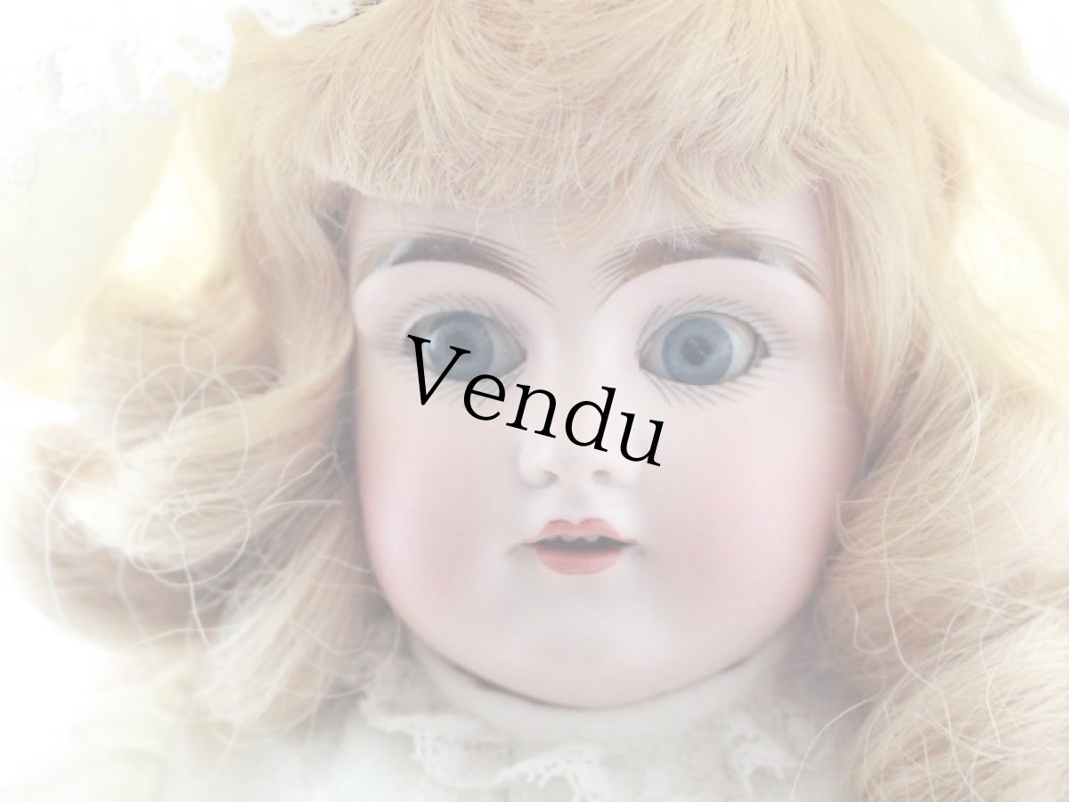 画像4: Kestner Kid body /Blue Sleep Eye / 17in/Germany (4)