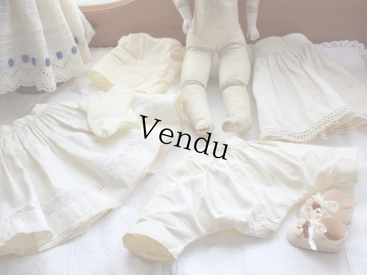 画像17: Kestner Kid body /Blue Sleep Eye / 17in/Germany (17)