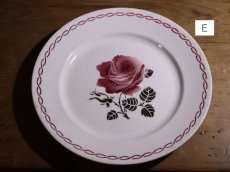 画像13: SALE++BADONVILLER 22.5cm plate/France/バドンヴィレ (13)