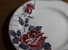 画像7: Digoin Sarreguemines 20cm plate / French/ディゴアン サルグミンヌ (7)