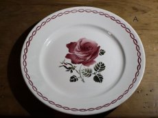 画像1: BADONVILLER 22.5cm plate/France/バドンヴィレ (1)