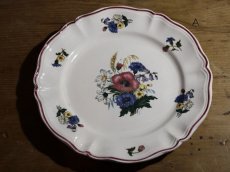 画像1: DIGOIN SARREGUEMINES 18.5cm plate / French/ディゴアン サルグミンヌ (1)