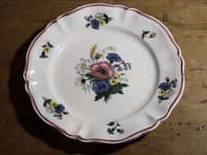 画像4: DIGOIN SARREGUEMINES 18.5cm plate / French/ディゴアン サルグミンヌ (4)