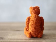 画像3: Vintage Frech Bear Orange S (3)