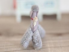 画像2: Steiff Miniature Poodle Gray/Germany (2)